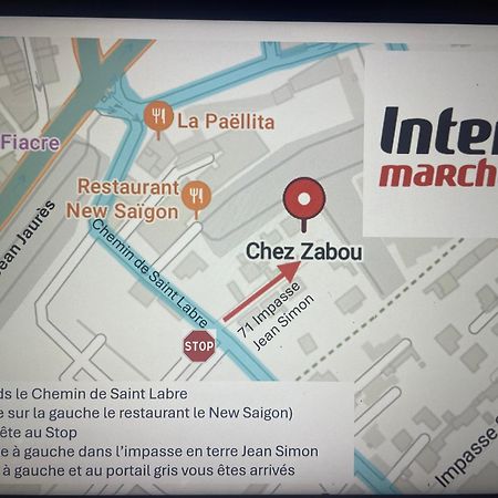 "Chambre" Chez Zabou Carpentras ภายนอก รูปภาพ