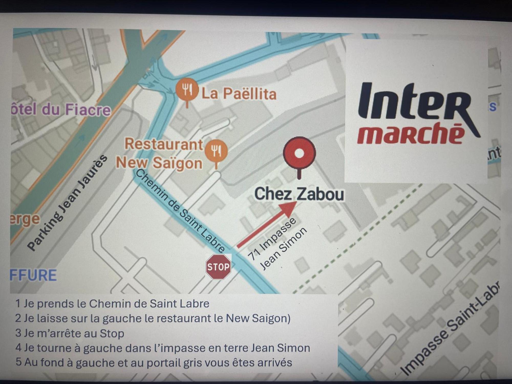 "Chambre" Chez Zabou Carpentras ภายนอก รูปภาพ